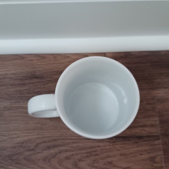 Vintage Carlton Cards Stoneware Orange Smiling Cat Coffee Mug Funny 10 oz - Picture 3 of 4